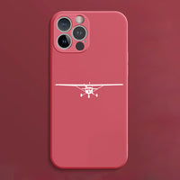 Thumbnail for Cessna 172 Silhouette Designed Soft Silicone iPhone Cases
