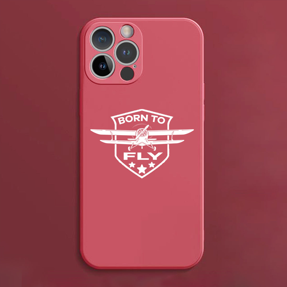 Super Born To Fly Designed Soft Silicone iPhone Cases