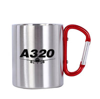 Thumbnail for Super Airbus A320 Designed Stainless Steel Outdoors Mugs