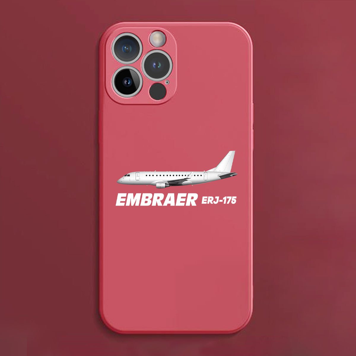 The Embraer ERJ-175 Designed Soft Silicone iPhone Cases