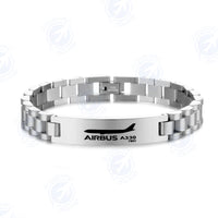 Thumbnail for The Airbus A330neo Designed Stainless Steel Chain Bracelets