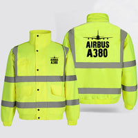 Thumbnail for Airbus A380 & Plane Designed Reflective Winter Jackets
