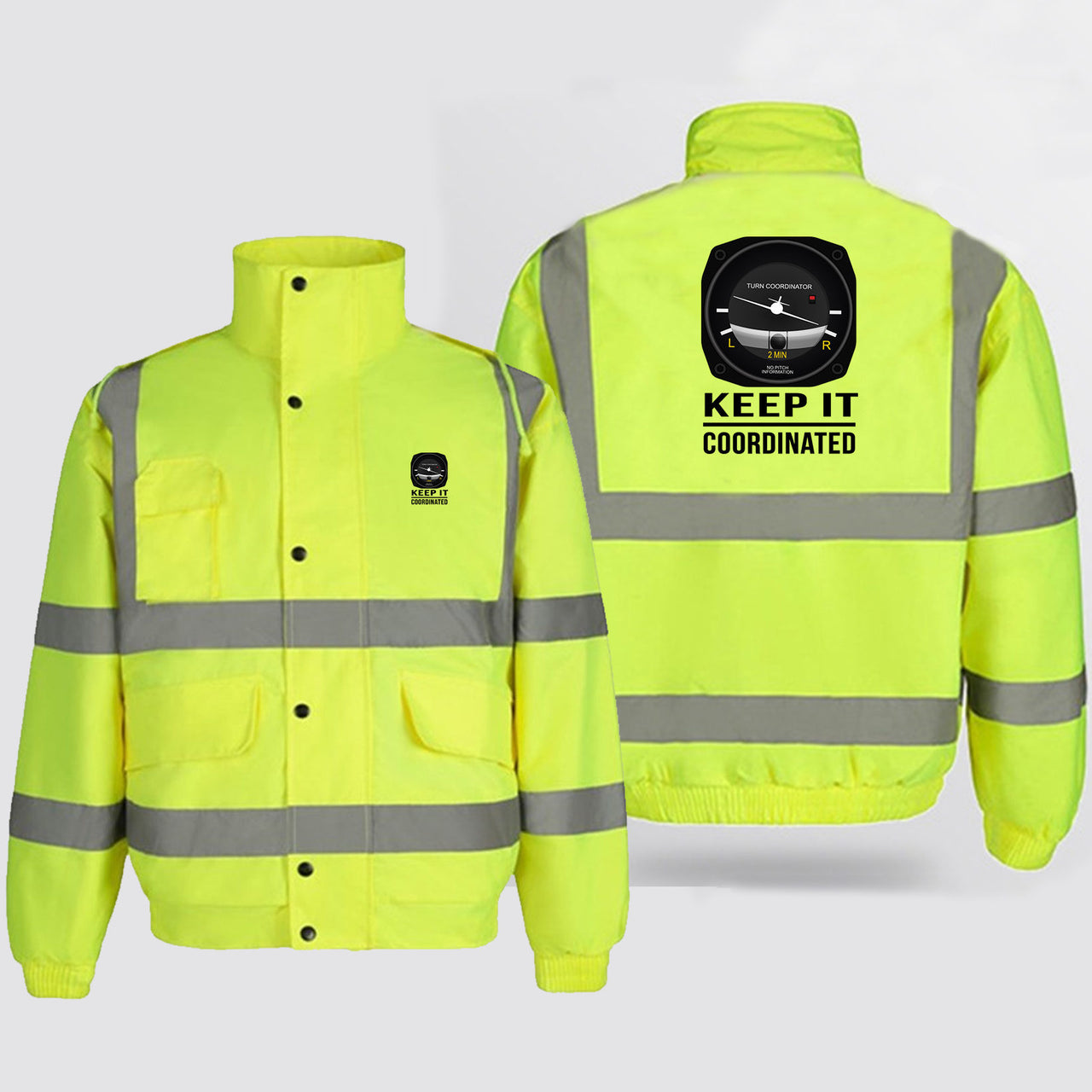 Keep It Coordinated Designed Reflective Winter Jackets