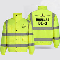 Thumbnail for Douglas DC-3 & Plane Designed Reflective Winter Jackets