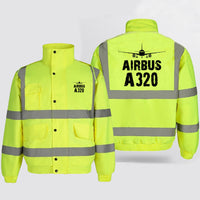Thumbnail for Airbus A320 & Plane Designed Reflective Winter Jackets