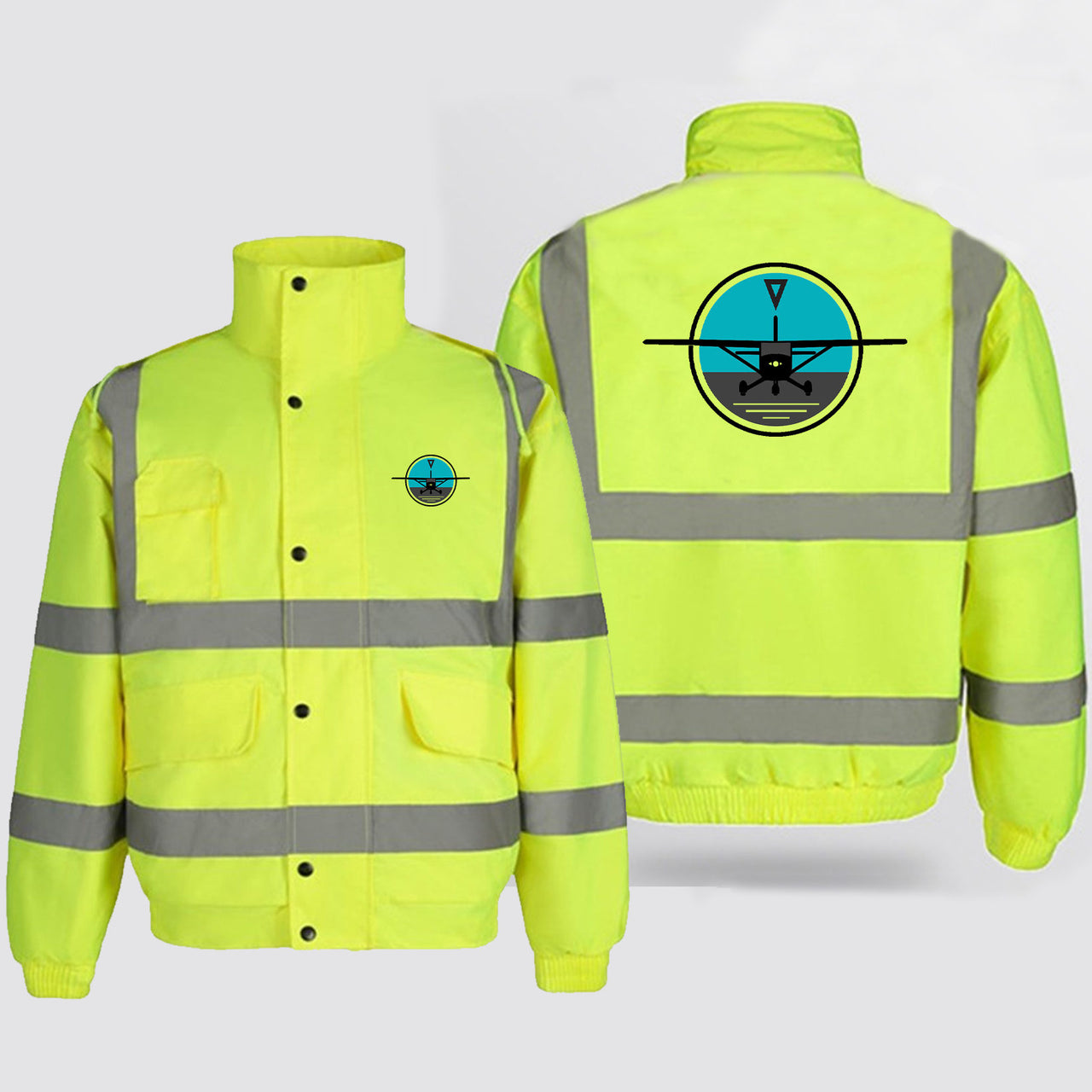 Cessna & Gyro Designed Reflective Winter Jackets