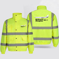 Thumbnail for The McDonnell Douglas MD-11 Designed Reflective Winter Jackets