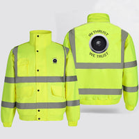 Thumbnail for In Thrust We Trust Designed Reflective Winter Jackets