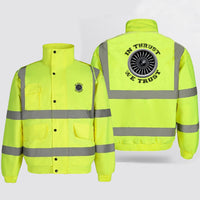 Thumbnail for In Thrust We Trust (Vol 2) Designed Reflective Winter Jackets
