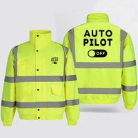 Thumbnail for Auto Pilot Off Designed Reflective Winter Jackets