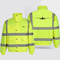 Thumbnail for Airbus A330 Silhouette Designed Reflective Winter Jackets