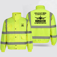 Thumbnail for Flying is Importanter Designed Reflective Winter Jackets