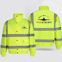 Thumbnail for Boeing 747 Queen of the Skies Designed Reflective Winter Jackets