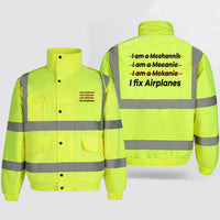 Thumbnail for I Fix Airplanes Designed Reflective Winter Jackets