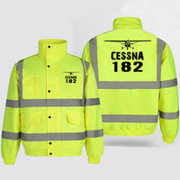 Thumbnail for Cessna 182 & Plane Designed Reflective Winter Jackets