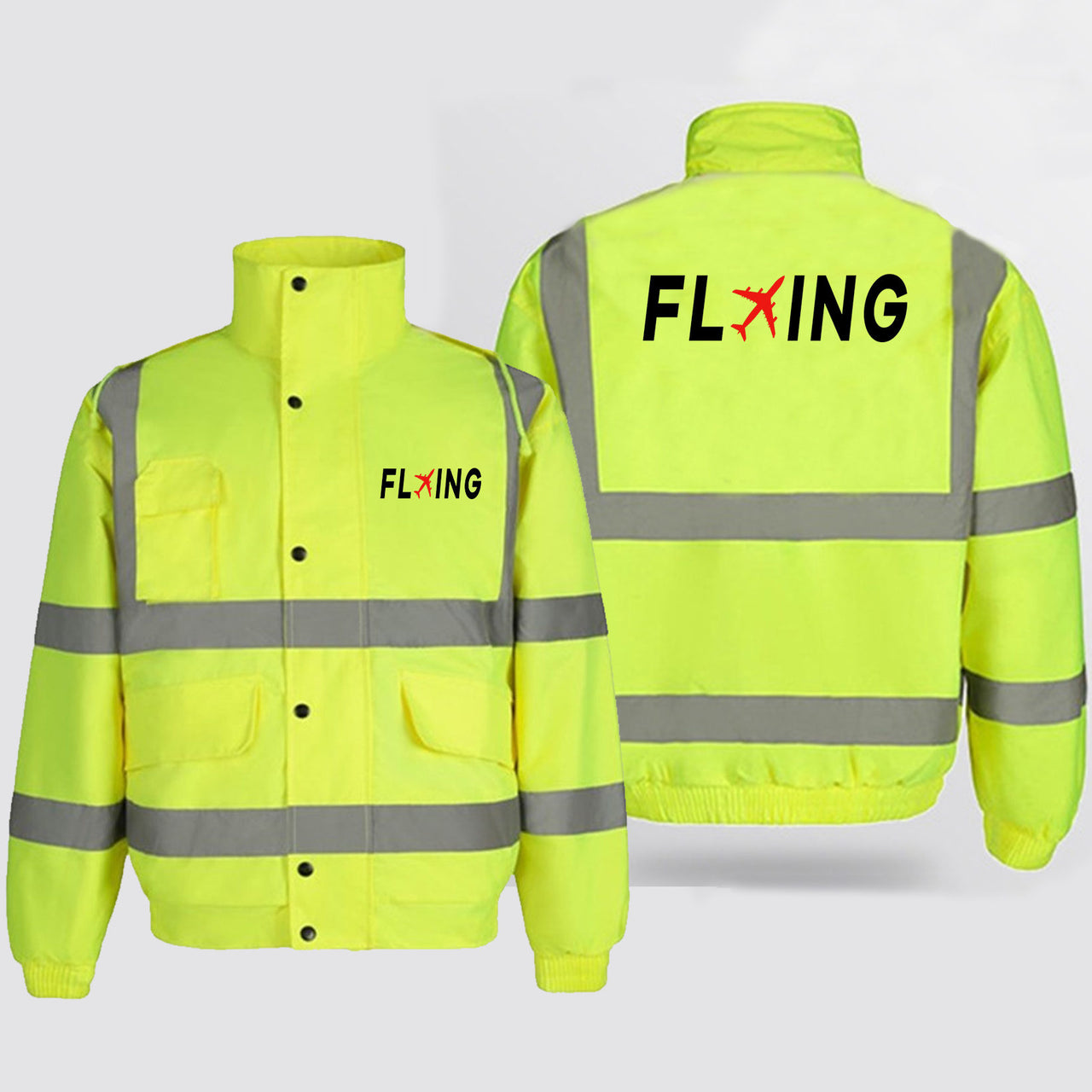 Flying Designed Reflective Winter Jackets