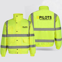 Thumbnail for Pilots They Know How To Fly Designed Reflective Winter Jackets