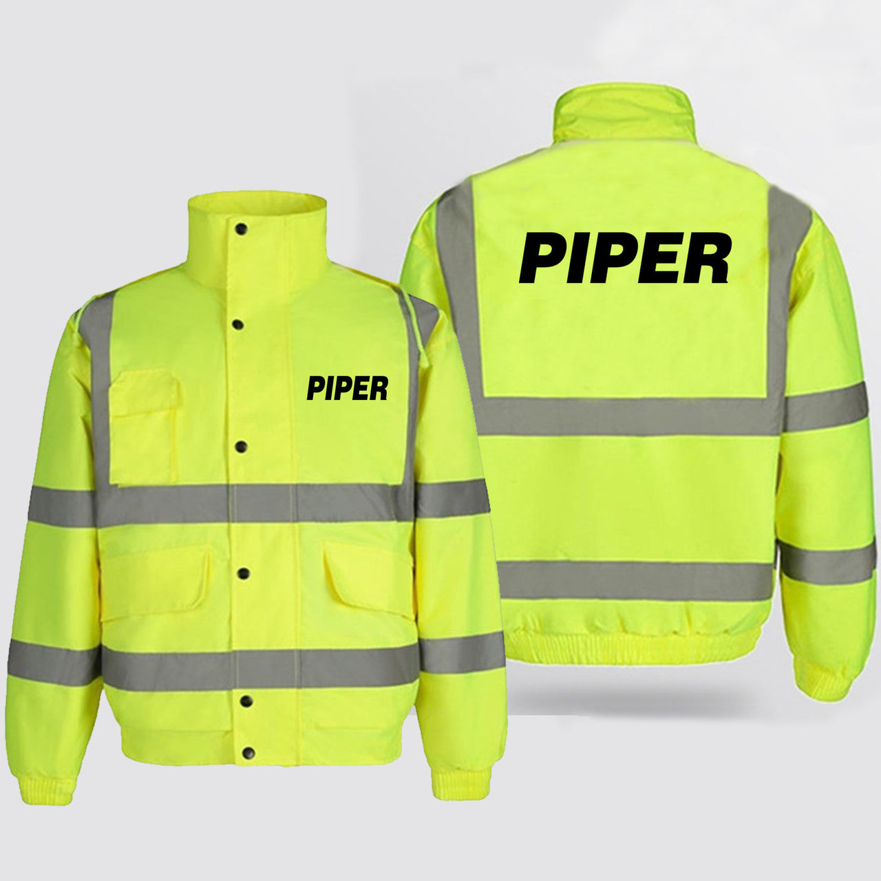 Piper & Text Designed Reflective Winter Jackets