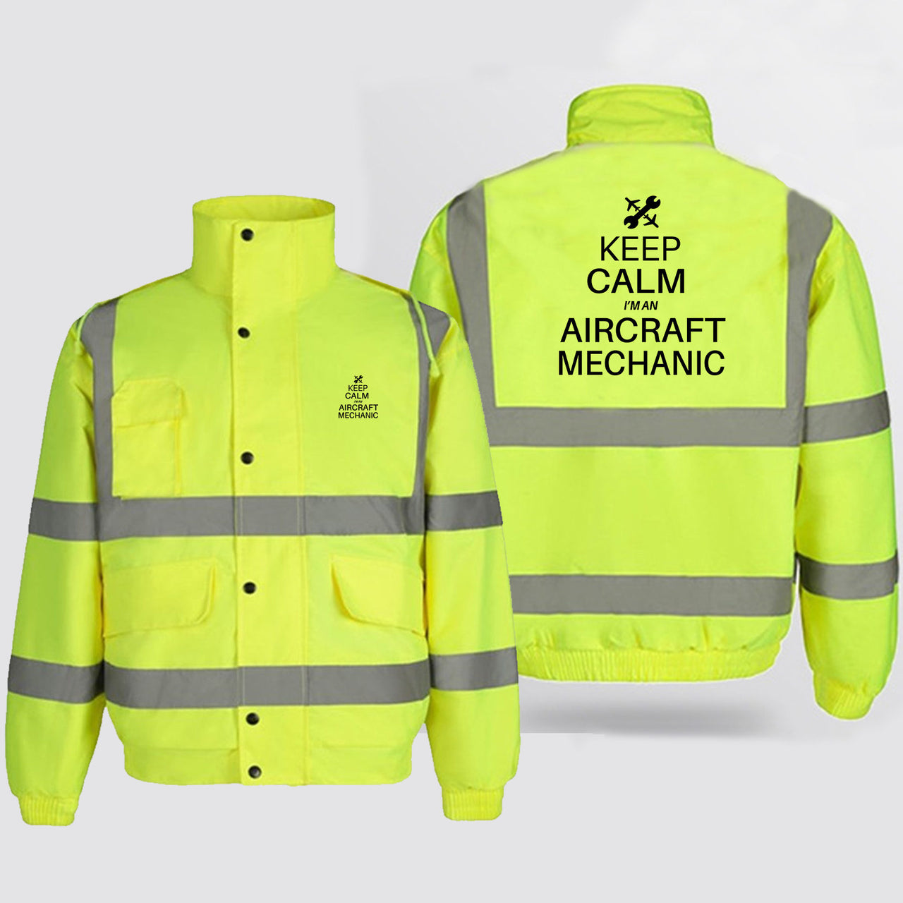 Aircraft Mechanic Designed Reflective Winter Jackets