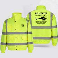 Thumbnail for Helicopter [Noun] Designed Reflective Winter Jackets