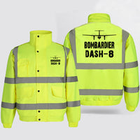 Thumbnail for Bombardier Dash-8 & Plane Designed Reflective Winter Jackets