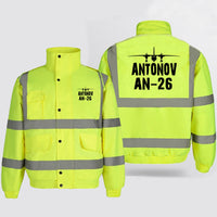 Thumbnail for Antonov AN-26 & Plane Designed Reflective Winter Jackets
