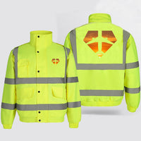 Thumbnail for Supermen of The Skies (Sunset) Designed Reflective Winter Jackets