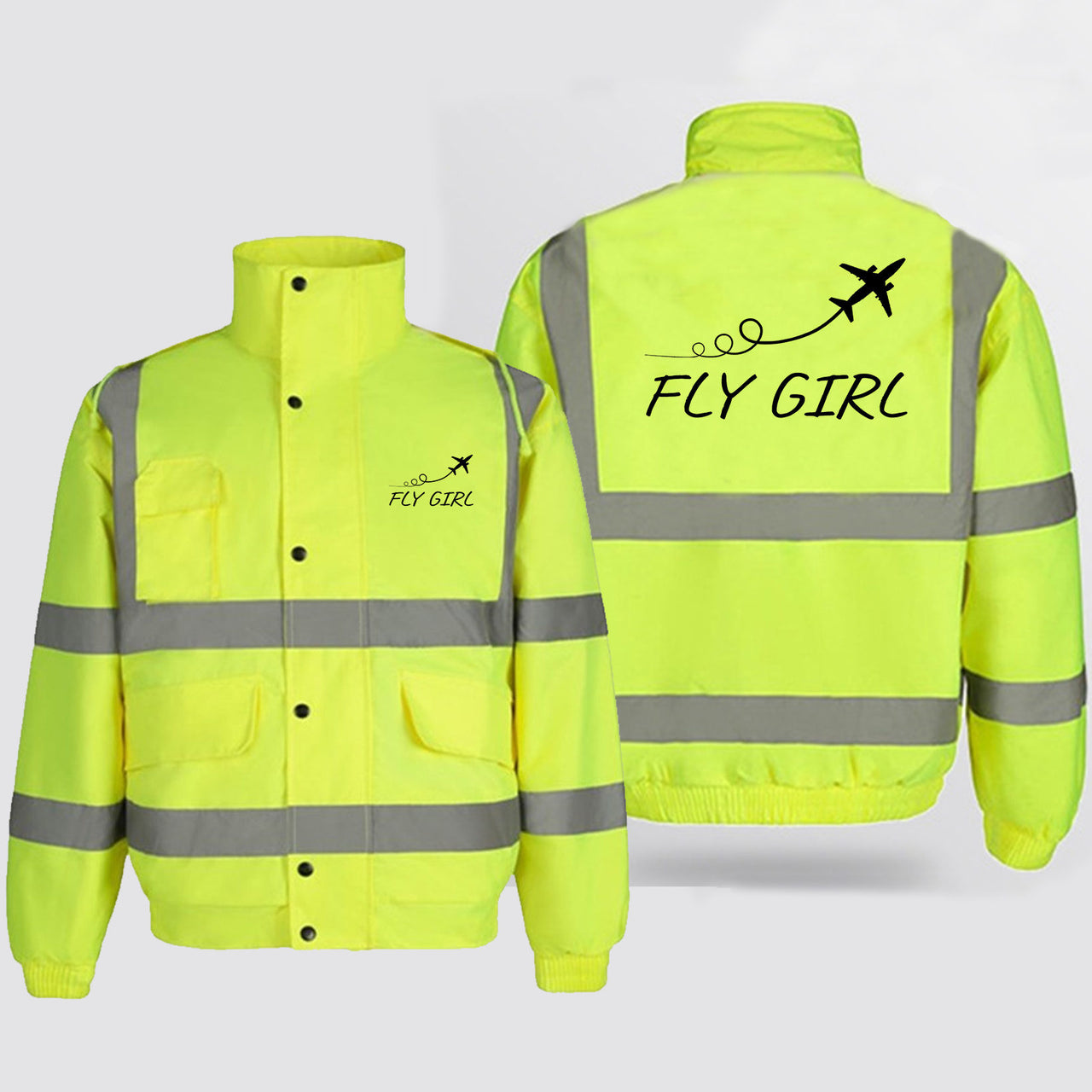 Just Fly It & Fly Girl Designed Reflective Winter Jackets