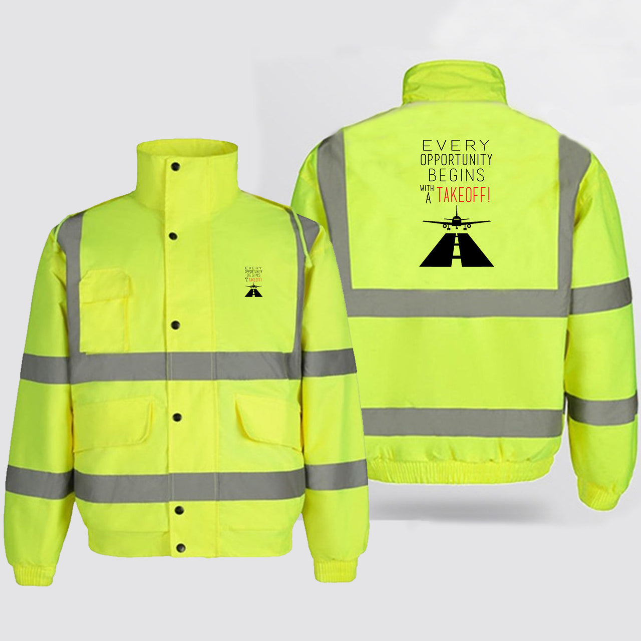 Every Opportunity Designed Reflective Winter Jackets