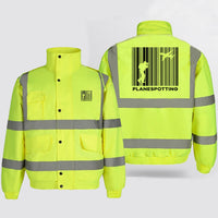 Thumbnail for Planespotting Designed Reflective Winter Jackets