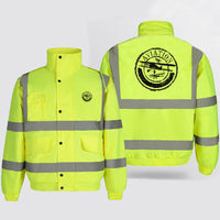 Thumbnail for Aviation Lovers Designed Reflective Winter Jackets