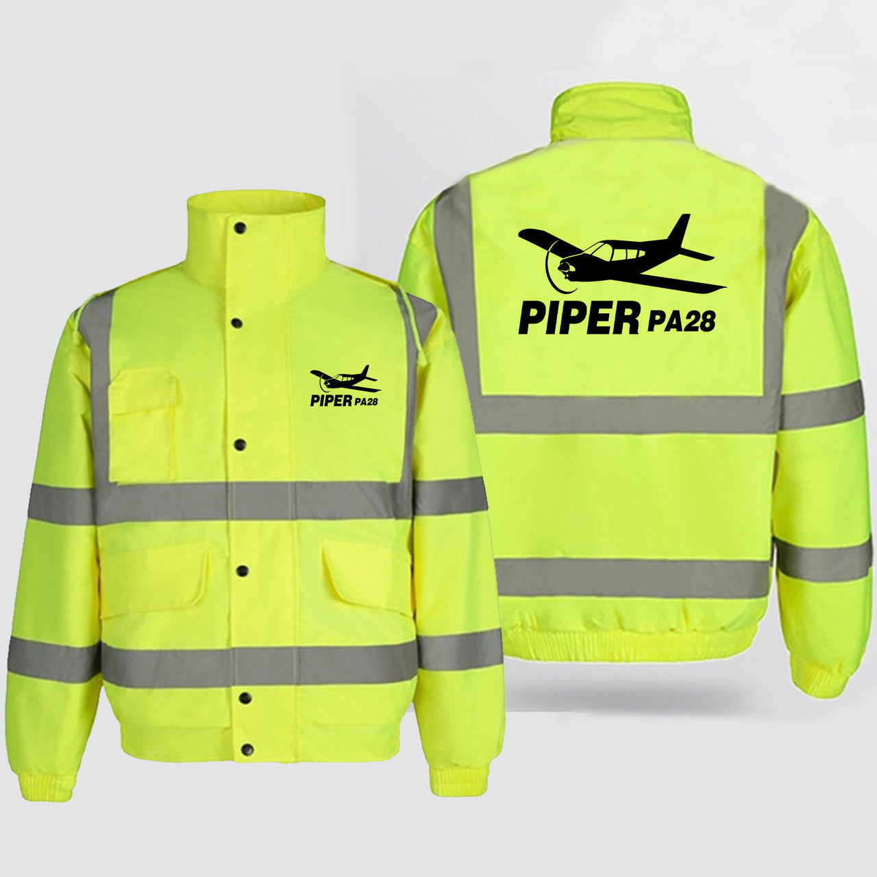 The Piper PA28 Designed Reflective Winter Jackets