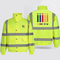 Thumbnail for Colourful Cabin Crew Designed Reflective Winter Jackets