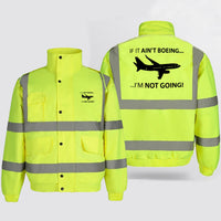 Thumbnail for If It Ain't Boeing I'm Not Going! Designed Reflective Winter Jackets