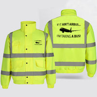 Thumbnail for If It Ain't Airbus I'm Taking A Bus Designed Reflective Winter Jackets