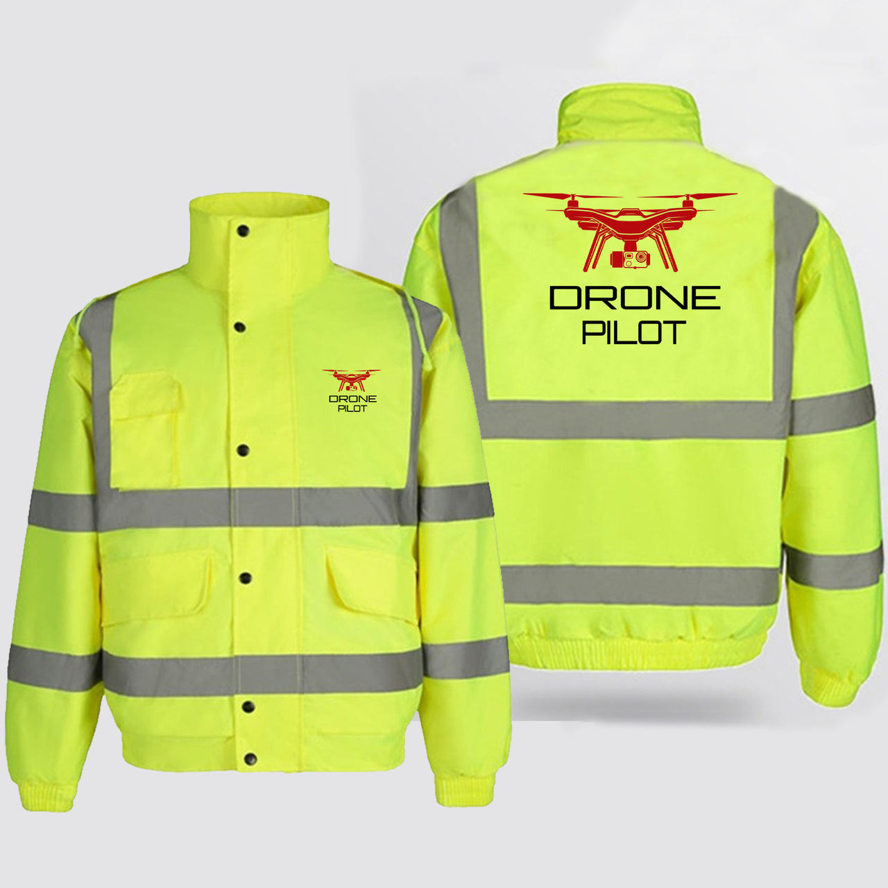 Drone Pilot Designed Reflective Winter Jackets