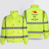 Thumbnail for Trust Me I'm a Pilot (Helicopter) Designed Reflective Winter Jackets