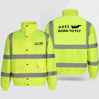 Thumbnail for Born To Fly Military Designed Reflective Winter Jackets