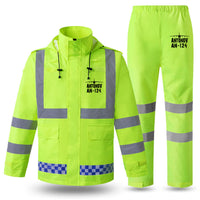 Thumbnail for Antonov AN-124 & Plane Designed Reflective Waterproof Rainsuit Set