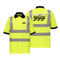 Thumbnail for The Boeing 777 Designed Reflective Polo T-Shirts
