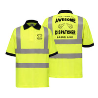 Thumbnail for Dispatcher Designed Reflective Polo T-Shirts