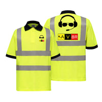 Thumbnail for AV8R 2 Designed Reflective Polo T-Shirts