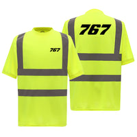 Thumbnail for 767 Flat Text Designed Reflective T-Shirts