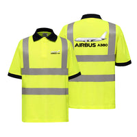 Thumbnail for The Airbus A380 Designed Reflective Polo T-Shirts