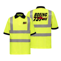 Thumbnail for Amazing Boeing 737 Max Designed Reflective Polo T-Shirts