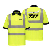 Thumbnail for The Boeing 737 Designed Reflective Polo T-Shirts