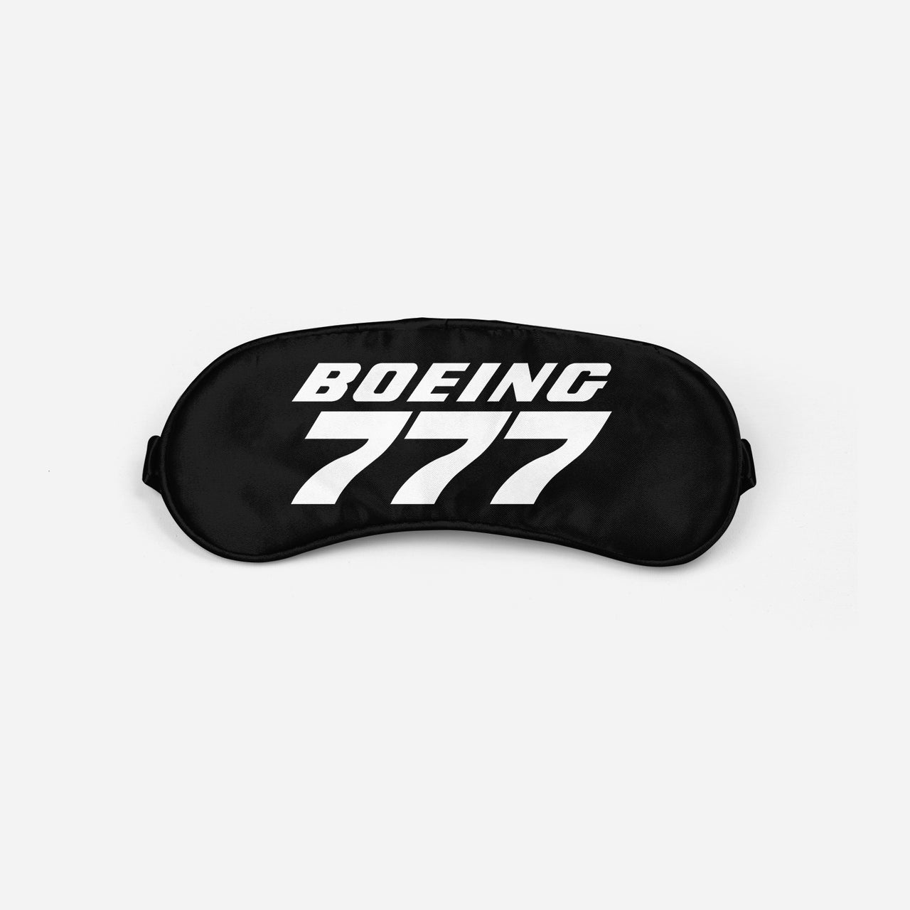 Boeing 777 & Text Designed Sleep Masks
