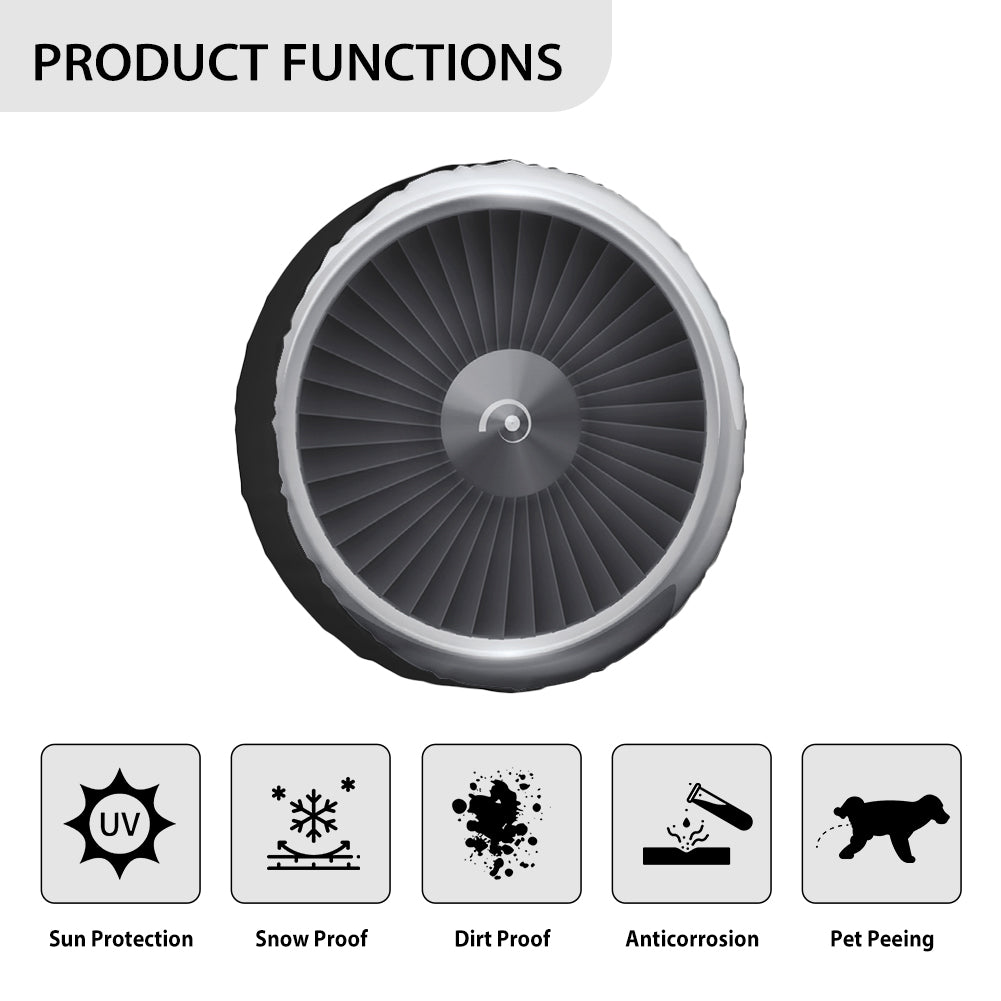 Amazing Graphical Style Engine Designed Tire Cover Cases