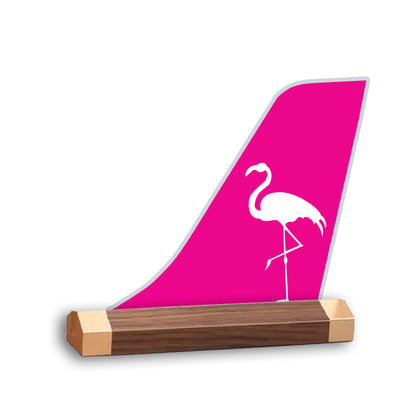 Silver Airlines Tail Logo Desk Models aviation design on premium acrylic and metal 3D airplane tail craft.