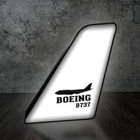 Thumbnail for Boeing 737 Printed Designed Led Aircraft Tail & 3D Lamp - view 2